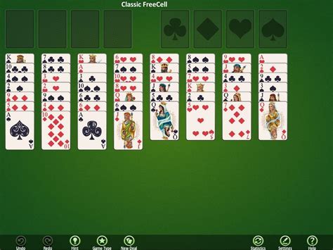 simple freecell solitaire.